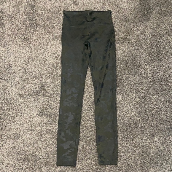 SPANX Pants - Spanx Camo Faux-Leather Leggings